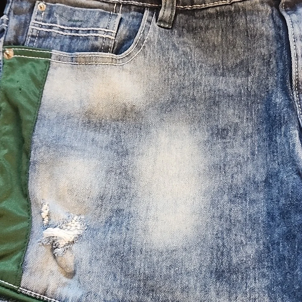 Mens Vintage OG South Pole Denim Jean Shorts 36 Slim